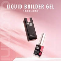 Gel de construction liquide Tpo Hema Free pour ongles - 12 ml, gel de rallongement à durcissement UV/LED, longue durée, non fissurant, fournitures d'art des ongles