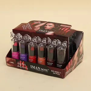 Wholesale high-quality silky lipstick manufacturers vegan custom own brand bulk magic waterproof matte lipstick