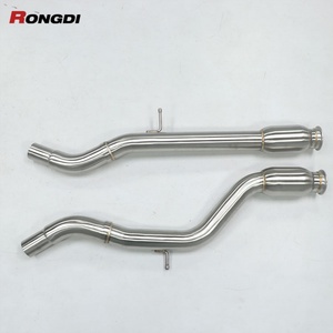 Système d'échappement sport à soupapes en titane à longueur égale pour BMW F80 M3 F82 F83 M4 S55B30 3.0T - Product Image 3