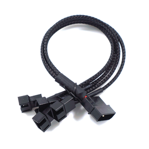 IDE 4Pin CPU Fan Splitter kablo 1 ila 4 4pin kablo 27cm - Product Image 1