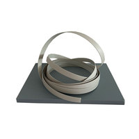 Bande de chant PVC ABS à surface fine, matériau écologique, épaisseur personnalisée pour le scellement des bords de meubles d'intérieur