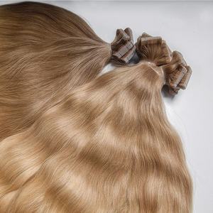 スラブヘア会社目に見えないテープヘアエクステンションレミーヘアエクステンションのダブルドローテープ - Product Image 6