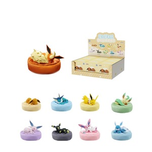 กล่องสุ่มฟิกเกอร์โปเกมอน อีวุย ซีรีส์เพื่อนๆ กำลังนอนหลับ สำหรับตกแต่งรถยนต์และบ้าน - Product Image 1