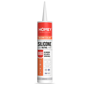 Homey 880 xây dựng Sealant 280ml Silicone sealant cho nề chất nền như đá, đá cẩm thạch, đá granit, bê tông - Product Image 1