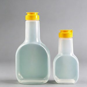 Bouteille souple <span class=keywords><strong>de</strong></span> cuisine polyvalente <span class=keywords><strong>de</strong></span> 280 ml et 500 ml avec bouchon à clapet sécurisé pour sauce huître et vinaigrette - Vente en gros - Product Image 2