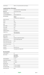 Vente directe APC Schneider SURT5000UXI-CH Smart-UPS <span class=keywords><strong>SRT</strong></span> 5000VA 220V Unités en rack 3U avec batterie externe 5KVA Onduleur en ligne - Product Image 5