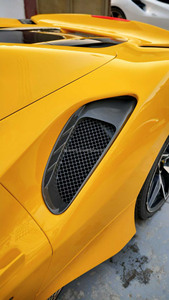 Kit de Carrocería Convertible 488 Nuevo 2015- Estilo Pista, Parachoques de Fibra de Carbono, Alerón Delantero, Faldones Laterales, Difusor, Spoiler, Alerón de Aire con Fijación por Tornillos - Product Image 5