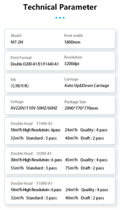 MyColor 1,8 m I3200 <span class=keywords><strong>Eco</strong></span> <span class=keywords><strong>Solvent</strong></span> Großformatdrucker automatisch einfach zu bedienen hervorragende Leistung Vinyl-Aufkleber neuzustand - Product Image 2