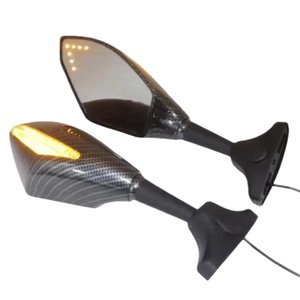 Nouveautés Rétroviseurs de <span class=keywords><strong>moto</strong></span> <span class=keywords><strong>avec</strong></span> <span class=keywords><strong>clignotants</strong></span> LED Matériel ABS Rétroviseurs indicateurs lumineux Rétroviseurs latéraux universels pour <span class=keywords><strong>moto</strong></span> - Product Image 5