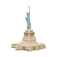 Jouets éducatifs, puzzle 3D, modèle de construction, Statue de la Liberté, puzzles 3D, architecture célèbre, construction, modèle 3D, jouet cadeau