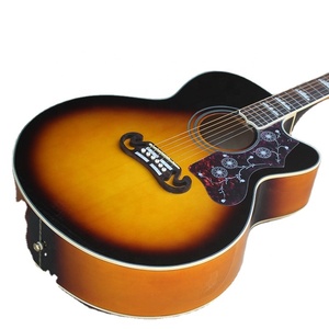 กีตาร์โปร่ง Flyoung Sunburst 43 นิ้ว รุ่น SJ200 ทรงคัทอะเวย์ - Product Image 1