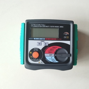 KYORITSU Insulation Conductivity Tester <b>MODEL</b> 3005A Automatic Zeroing Reduces test Line Impedance - Product Image 2