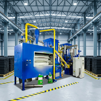 Machine automatique de récupération d'or des cartes mères usagées, de bureau, haute capacité, avec composants PLC, pour recyclage en laboratoire