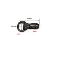 Accessoires corporels en métal à tête plate pour chien, couleurs pistolet, vente en gros d'usine,