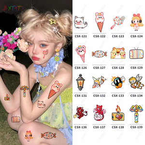 Peel and Stick <span class=keywords><strong>Tatouage</strong></span> temporaire sans eau Aucun transfert nécessaire Résistant à la transpiration Imperméable 3-7 jours <span class=keywords><strong>Faux</strong></span> <span class=keywords><strong>tatouage</strong></span> non toxique - Product Image 1