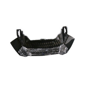 AISKA 100% Fibre de Carbone 3K Entièrement Sèche, Accessoires <span class=keywords><strong>Moto</strong></span>, Carénage Central de Selle Arrière pour Honda XADV 750 2017 2018 2019 - Product Image 6