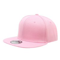 Casquette de baseball unisexe à 6 panneaux, style américain, à visière plate, 100 % polyester, respirante, imperméable, couleur unie, réglable