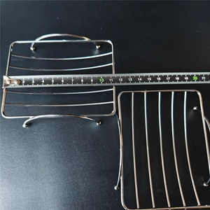 Support à Savon Rectangulaire en Acier Inoxydable, Conception Étanche, Fixation Murale à Ventouse, Trou de Drainage, Rangement Moderne Personnalisé pour Salle de Bain - Product Image 5