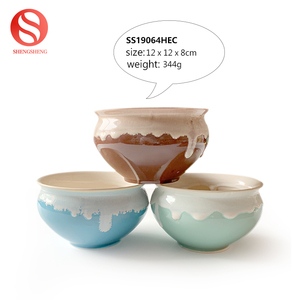 Décor à <span class=keywords><strong>la</strong></span> <span class=keywords><strong>maison</strong></span> moderne fluide glaçure en céramique mini succulente pot cactus jardinières pots de fleurs - Product Image 2