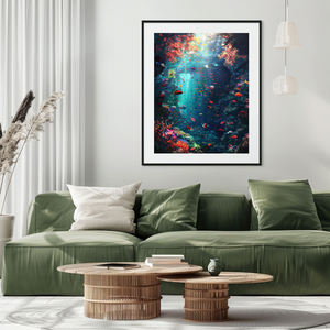 Coolleve 5d Diy Ingelijst Diamant Kunst Schilderij Kit Volledige Boor Grote Edelsteen Mozaïek Creatieve Japandi Landschap Europa Dier Handgeschilderd - Product Image 5