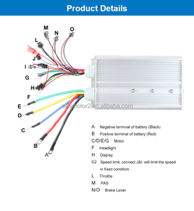 Sailimotor 1500W 2000W 3000W controlador de Motor sin escobillas para Kit de conversión de bicicleta eléctrica con controlador de acelerador de pantalla SW900 - Product Image 2