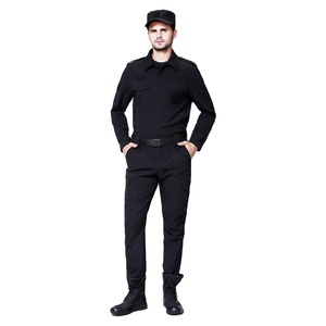 Uniforme de sécurité pas cher <span class=keywords><strong>Securitas</strong></span> Hommes Royal Guard Summer Breathable Quick Dry Uniformes pour hommes Bleu, noir - Product Image 5