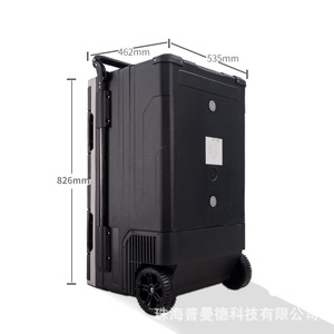 Refrigerador para Auto de 12V/24V, Doble Puerta, Compresor, Enfriador Portátil para Viajes y Campamentos, Silencioso - Product Image 1