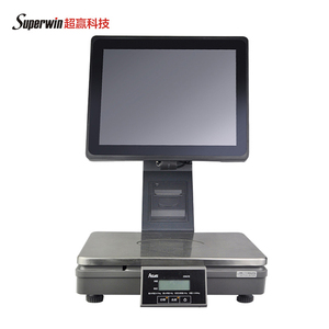 Max 15kg restaurante Pos electrónica del sistema de pesaje Digital con las escalas de 58mm impresora térmica - Product Image 2