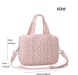<span class=keywords><strong>Bolsa</strong></span> de Maternidad Acolchada y Suave, <span class=keywords><strong>Bolsa</strong></span> de Pañales para Mamá, <span class=keywords><strong>Bolsa</strong></span> de Hombro de Algodón Bordada, <span class=keywords><strong>Bolsa</strong></span> de Pañales para Recién Nacido, Patrón de Osito de Peluche - Product Image 2