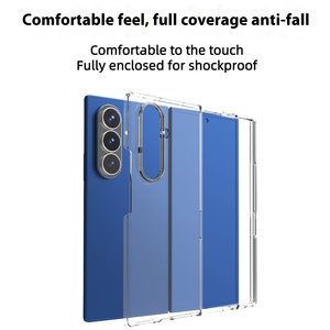 Đối Với Samsung Zfold7 Zflip 6 Sang Trọng Chống-Thả Gấp Màn Hình Bảo Vệ PC Cứng Shell Trường Hợp Trong Suốt Bán Lẻ Đóng Hộp Điện Thoại Bìa - Product Image 5