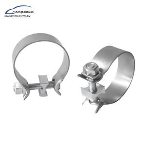 Abrazaderas Universales de Acero Inoxidable 304 para Sistemas de Escape Modificados, Tubos de Escape de Automóviles, Mangueras de Alta Resistencia, Venta Directa de Fábrica - Product Image 2