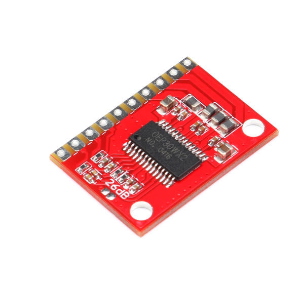 Original 30W * 2 Dual Channel Class D Digital Amplifier Board with 7.5-24V DC Supply 36dB Gain-DIY Mini Amplifier