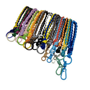 Cordino per Telefono Intrecciato a Mano a Quattro Fili in Poliestere, Cinturino Universale Anti-Caduta da Polso per Uomini e Donne - Product Image 3