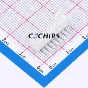ZX-PH2.0-8PWZ Wire-to-Board Pin Header Bent Lead Through Hole,P=2mm Connector 1x8P 2mm Right Angle Insert PH - Product Image 1