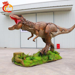 big dinosaur sculpture