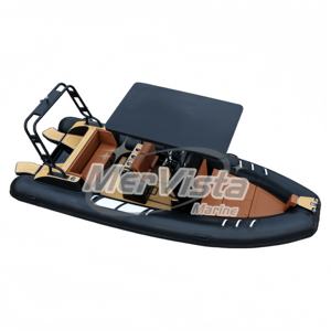 <span class=keywords><strong>Bateau</strong></span> à rames de 580 cm très demandé, coque en aluminium robuste, <span class=keywords><strong>semi</strong></span>-<span class=keywords><strong>rigide</strong></span>, <span class=keywords><strong>bateau</strong></span> pneumatique RHIB pour la pêche - Product Image 3