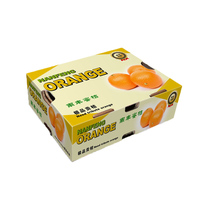 Boîte d'emballage en carton ondulé imprimée sur mesure pour fruits et légumes, carton de présentation à ouverture supérieure pour produits frais