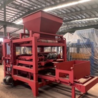 Machine automatique de fabrication de briques en béton 5-15, machine de production de blocs creux