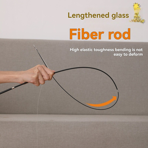 Interaktiver Vierfach-Teleskop-Glasfaser-Spielstab für Katzen mit Austauschbarem Kopf zur Selbstbeschäftigung, Mindestbestellmenge 10 Stück, Einfach - Product Image 4