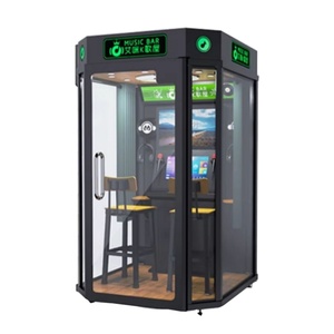 Wholesale Coin-Operated <b>Electronic</b> Karaoke Player Machine Mobile Jukebox KTV Singing English Support Metal Construction Sale - Product Image 6