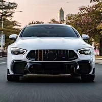 Kits en fibre de carbone style fusée GT63 à B900 comprenant pare-chocs, extensions d'ailes, lèvre de pare-chocs et calandre pour pare-chocs de voiture X290 2019+