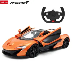 RASTAR 1/14 высокоскоростной гоночный автомобиль 2,4 ГГц игрушечный Радиоуправляемый автомобиль с подсветкой McLaren P1 двери открываются вручную