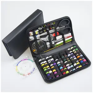 Sewing Set Sewing Tool Set Needle and Thread Kit for Sewing Needlework Kit with Fabric Box