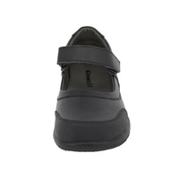 CHOOZII Vente en gros de chaussures d'école classiques pour enfants en cuir véritable de qualité supérieure pour filles noires avec protection des orteils