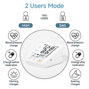 <span class=keywords><strong>Monitor</strong></span> lengan BP tampilan LCD secara klinis yang mengindeks manset dengan penyimpanan Data 198 pengguna ganda Mode <span class=keywords><strong>Monitor</strong></span> tekanan darah - Product Image 6