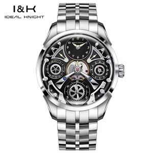 Envío Directo, Reloj Deportivo Mecánico Automático de Alta Calidad para Hombre, Marca de Moda, con Tourbillon, Correa de Acero Inoxidable y Caucho - Product Image 1