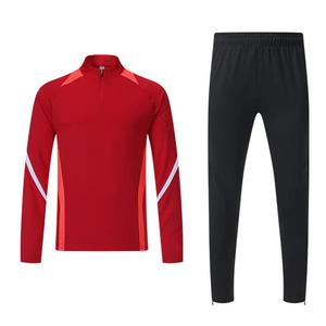 Unisex High Quality 1/4 Zip Warm-Up Sweatpants Eco-Friendly Breathable Windproof Custom Soccer <strong>Tracksuit</strong> for Autumn <strong>Classic</strong> - Product Image 3