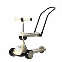 Prix bon marché d'usine OEM ODM Scooter pour enfants Scooter à roues clignotantes à LED Scooter pour enfants 4 en 1 Toys r Us Scooter pour enfants