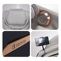 Sillón de Masaje Ergonómico Inteligente con Reposapiés Automático y Control Táctil para Relajación Corporal Completa Pro