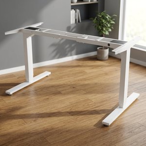 Height-<b>Adjustable</b> Steel Minimalist Electric <b>Table</b> <b>Legs</b> with 3 Joints - Product Image 3